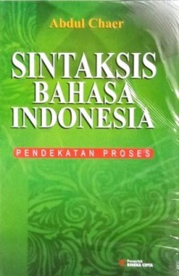Sintaksis Bahasa Indonesia